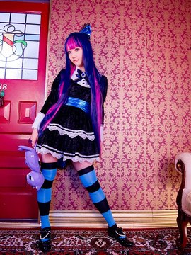 Stocking (Panty & Stocking) cosplay by Kuuya!_290