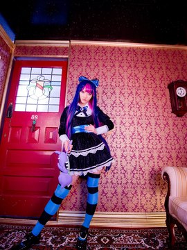 Stocking (Panty & Stocking) cosplay by Kuuya!_294