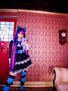 Stocking (Panty & Stocking) cosplay by Kuuya!_301