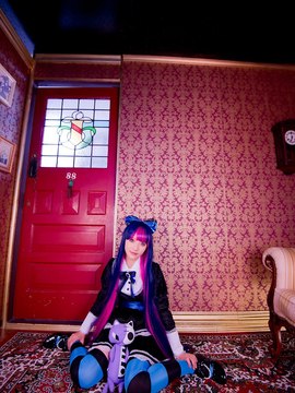 Stocking (Panty & Stocking) cosplay by Kuuya!_306