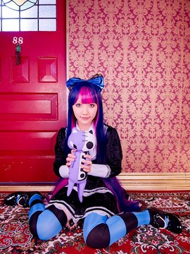 Stocking (Panty & Stocking) cosplay by Kuuya!_309