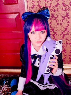 Stocking (Panty & Stocking) cosplay by Kuuya!_310