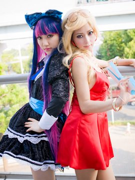 Stocking (Panty & Stocking) cosplay by Kuuya!_313