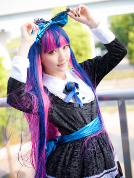 Stocking (Panty & Stocking) cosplay by Kuuya!_323