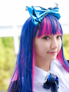 Stocking (Panty & Stocking) cosplay by Kuuya!_324
