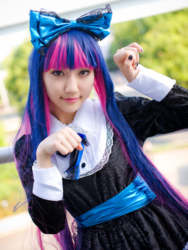 Stocking (Panty & Stocking) cosplay by Kuuya!_326