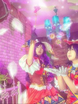 魔术师觉醒卡牌 希&妮可COS_+++lovelive 魔术师觉醒卡牌 希&妮可+++ (1)