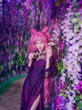 《美少女战士》小小兔化身御姐 C O S P L A Y_美少女战士黑暗淑女=黑化小小兔 (9)