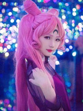 《美少女战士》小小兔化身御姐 C O S P L A Y_美少女战士黑暗淑女=黑化小小兔 (8)