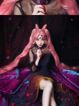 《美少女战士》小小兔化身御姐 C O S P L A Y_《美少女战士》暗黑淑女小小兔 (2)