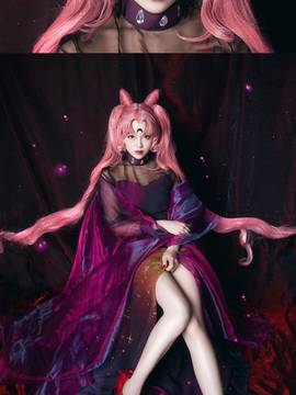 《美少女战士》小小兔化身御姐 C O S P L A Y_《美少女战士》暗黑淑女小小兔 (3)