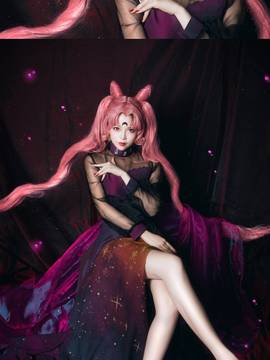 《美少女战士》小小兔化身御姐 C O S P L A Y_《美少女战士》暗黑淑女小小兔 (4)