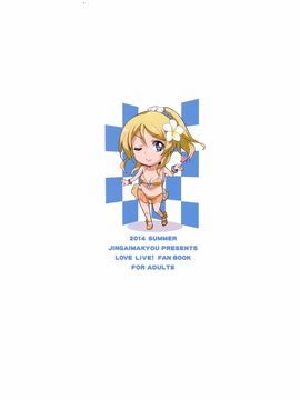 (C86) [ジンガイマキョウ (犬江しんすけ)] エリ地下、おうちに帰れない。 (ラブライブ!) [空気系☆漢化]_28_027