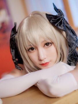 《缘之空》穹妹旗袍COSPLAY_=缘之空=春日野穹 黑旗袍ver. (6)