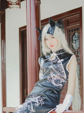 《缘之空》穹妹旗袍COSPLAY_＃cos正片＃春日野穹 (9)