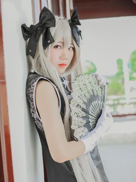 《缘之空》穹妹旗袍COSPLAY_＃cos正片＃春日野穹 (4)