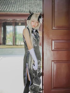 《缘之空》穹妹旗袍COSPLAY_＃cos正片＃春日野穹 (7)