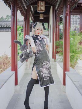 《缘之空》穹妹旗袍COSPLAY_＃cos正片＃春日野穹 (8)