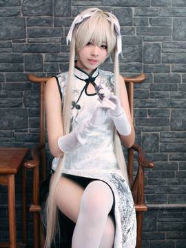 《缘之空》穹妹旗袍COSPLAY_穹妹旗袍ver (3)