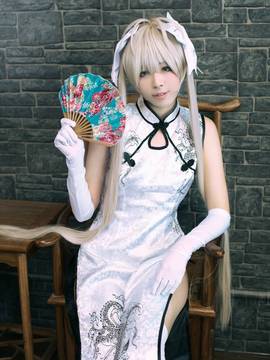 《缘之空》穹妹旗袍COSPLAY_穹妹旗袍ver (6)