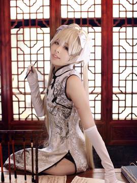 《缘之空》穹妹旗袍COSPLAY_穹妹旗袍ver (7)