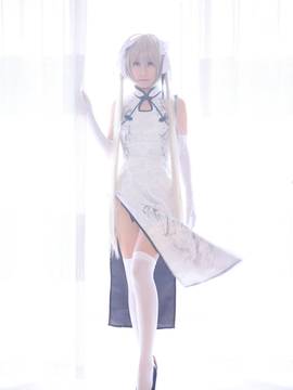 《缘之空》穹妹旗袍COSPLAY_缘之空白旗袍穹 (3)