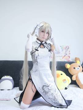 《缘之空》穹妹旗袍COSPLAY_缘之空白旗袍穹 (7)