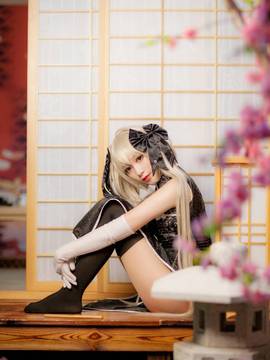 《缘之空》穹妹旗袍COSPLAY_缘之空白旗袍穹 (16)