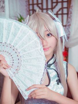《缘之空》穹妹旗袍COSPLAY_我抓住你的心了吗 (3)