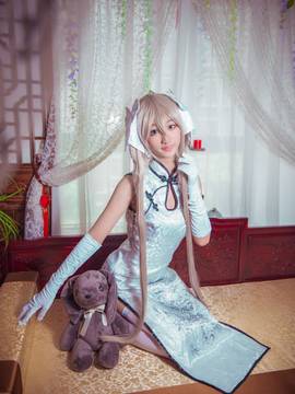 《缘之空》穹妹旗袍COSPLAY_我抓住你的心了吗 (7)