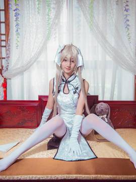 《缘之空》穹妹旗袍COSPLAY_我抓住你的心了吗 (9)