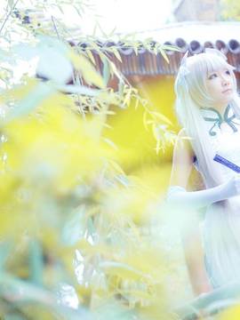《缘之空》穹妹旗袍COSPLAY_缘之空❤春日野穹旗袍ver (4)