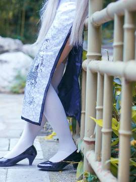 《缘之空》穹妹旗袍COSPLAY_缘之空❤春日野穹旗袍ver (6)