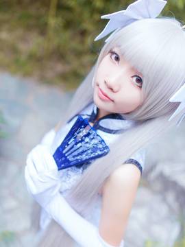 《缘之空》穹妹旗袍COSPLAY_缘之空❤春日野穹旗袍ver (8)