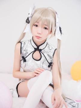 《缘之空》穹妹旗袍COSPLAY_春日野穹 旗袍ver. (8)