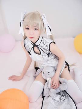 《缘之空》穹妹旗袍COSPLAY_春日野穹 旗袍ver. (2)