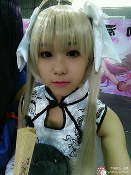 《缘之空》穹妹旗袍COSPLAY_揭阳fs场照 (1)