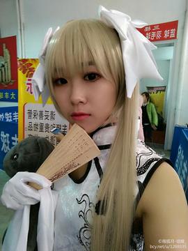 《缘之空》穹妹旗袍COSPLAY_揭阳fs场照 (3)