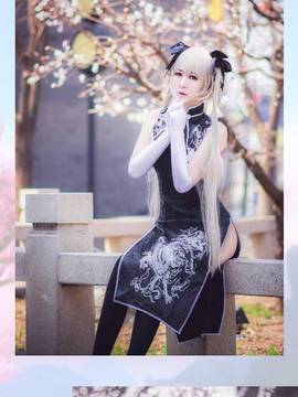 《缘之空》穹妹旗袍COSPLAY_穹妹旗袍的场照~ (4)
