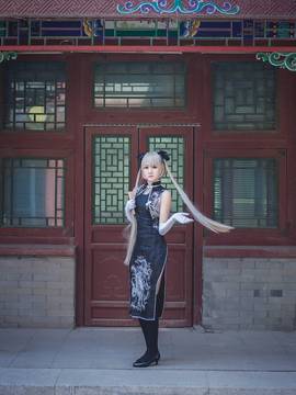 《缘之空》穹妹旗袍COSPLAY_穹妹旗袍的场照~ (6)