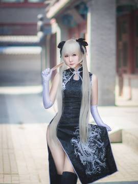 《缘之空》穹妹旗袍COSPLAY_穹妹旗袍的场照~ (8)