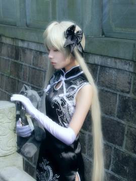 《缘之空》穹妹旗袍COSPLAY_穹妹旗袍的场照~ (42)