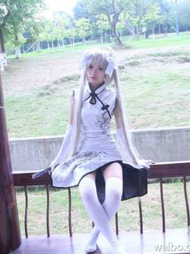 《缘之空》穹妹旗袍COSPLAY_穹妹旗袍的场照~ (56)