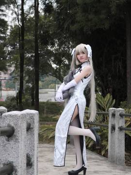 《缘之空》穹妹旗袍COSPLAY_穹妹旗袍的场照~ (78)