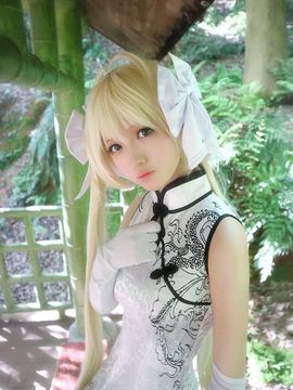 《缘之空》穹妹旗袍COSPLAY_缘之空 春日野穹 (2)