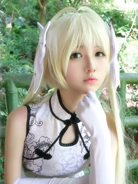 《缘之空》穹妹旗袍COSPLAY_缘之空 春日野穹 (4)