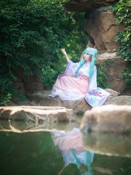 《VOCALOID》初音未来中秋明月C O S P L A Y_【中秋miku】 (4)