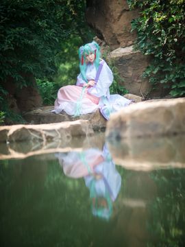 《VOCALOID》初音未来中秋明月C O S P L A Y_【中秋miku】 (6)