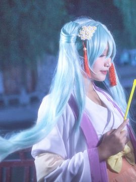 《VOCALOID》初音未来中秋明月C O S P L A Y_【中秋初音】今夜月明 (12)