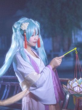 《VOCALOID》初音未来中秋明月C O S P L A Y_【中秋初音】今夜月明 (11)